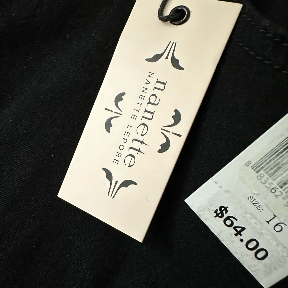 NWT| High Rise Boot Cut Black Jeans - Picture 9 of 9
